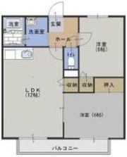 オークスビューの間取り画像