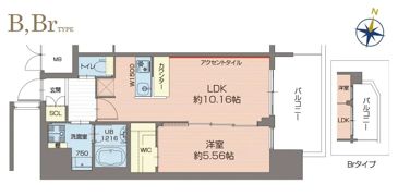 プレジオ西中島ASIANの間取り画像