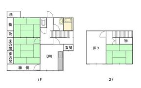 江川邸の間取り画像