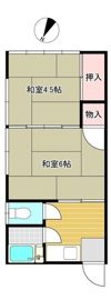 鈴木荘の間取り画像