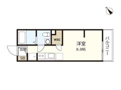 エタニティ八幡の間取り画像