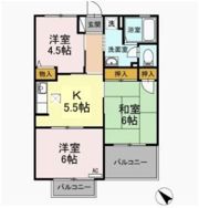 メゾンアサヒの間取り画像