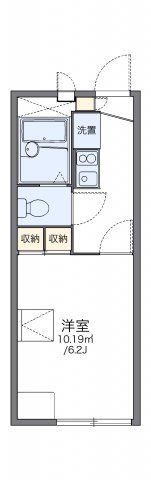 レオパレスコンフォール郡山の間取り画像