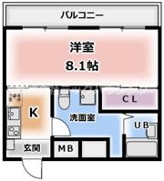 エムロード日吉の間取り画像