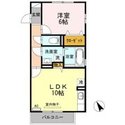 ローゼスポート港町 A棟の間取り画像