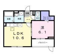 茨田大宮1丁目アパートの間取り画像
