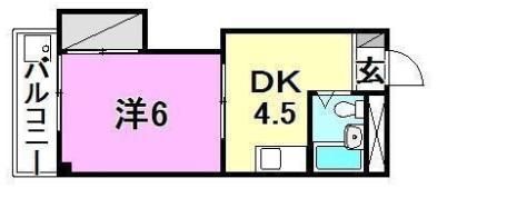 カーサ余戸南の間取り画像