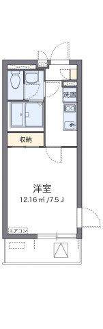クレイノ清都Ⅲの間取り画像