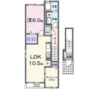 プリムローズ 日向の間取り画像