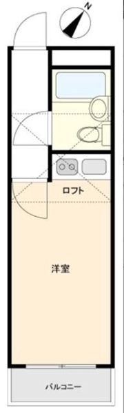ロイヤルパシフィック本八幡の間取り画像