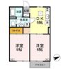 ヴィラ フルールの間取り画像