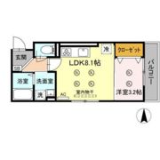 プリエールsayaの間取り画像