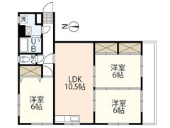 土井ビルの間取り画像