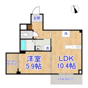 千葉パークストリートの間取り画像