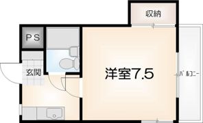 カレッジハウスBUNRIの間取り画像