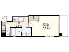 フォーセゾン広瀬北町の間取り画像