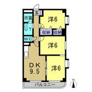 PeacH花の家の間取り画像
