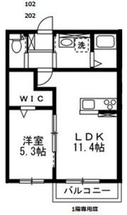 メゾンSORAの間取り画像