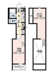 アミュレット武蔵小杉の間取り画像