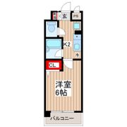 モンシェール錦糸町の間取り画像