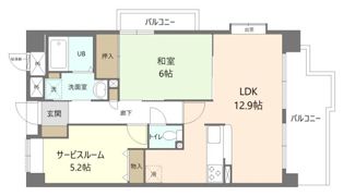 フローラルマキノの間取り画像