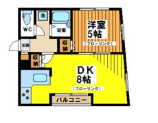 サンローゼ清水の間取り画像