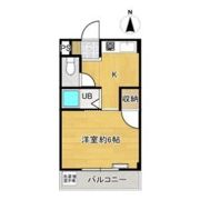 津之江パークハイツ2号館の間取り画像