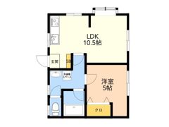 野上コーポの間取り画像