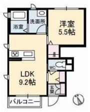 シルフィード山波 A棟の間取り画像
