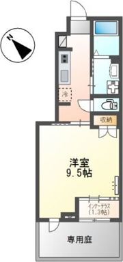 カナン喜多川の間取り画像
