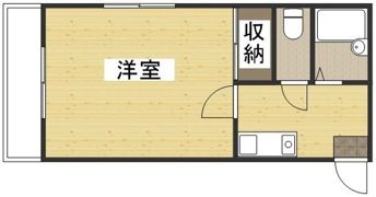 清輝橋第2レジデンスの間取り画像