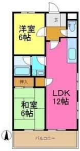 エクセルメゾン本山の間取り画像