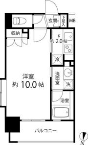リリエンベルグ目白壱番館の間取り画像