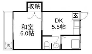 クリーンハイムの間取り画像