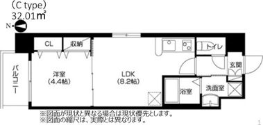 アーバネックス梅田東の間取り画像