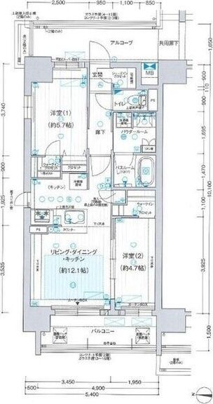 間取図