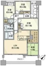 シャリエ大府グランマークスの間取り画像