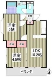 チェリーヒルの間取り画像