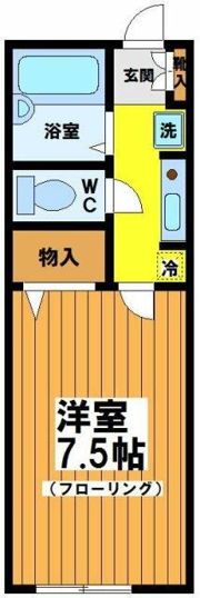 ルグラン高井戸の間取り画像