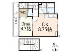 ロイヤルヴィラ皆実町B棟の間取り画像