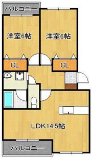 ファミーユ・Fの間取り画像