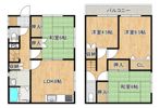 小出貸家の間取り画像