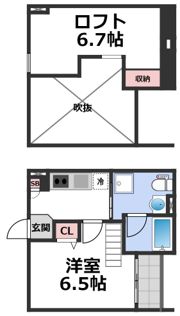 4℃林寺(ヨンドシーハヤシジ)の間取り画像