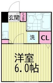 ボンシックKM（ボンシックケーエム）の間取り画像
