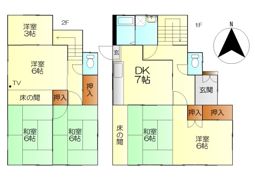 広徳丸12番戸建の間取り画像