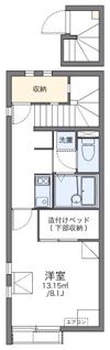 レオネクストGrooverⅡの間取り画像
