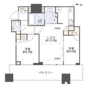 梅田ガーデンレジデンスの間取り画像