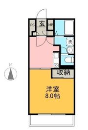 カーサ・ナリトモ中庄の間取り画像