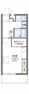 レオパレスウィンⅡの間取り画像