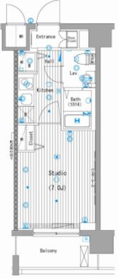 グランド・ガーラ横濱桜木町の間取り画像
